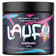 BrainMax Lauf Pre-workout STIM 400 g, raspberry - Pre-Workout Supplement