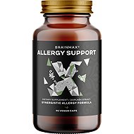 BrainMax Allergy Support, Allergy and Respiratory, 90 herbal capsules - Dietary Supplement