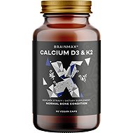 BrainMax Calcium D3 & K2, 90 vegetable capsules - Calcium