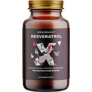 BrainMax Trans-Resveratrol 500 mg, 60 vegetable capsules - Resveratrol