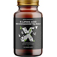 BrainMax Bio-Enhanced Na-RALA, active lipoic acid, 60 vegetable capsules - Dietary Supplement
