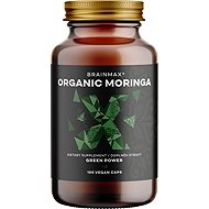 BrainMax Organic Moringa, 500 mg, 100 vegetable capsules - Dietary Supplement