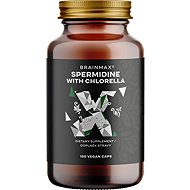 BrainMax Spermidine Chlorella, 100 vegetable capsules - Dietary Supplement