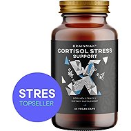 BrainMax Cortisol Stress Support, Stress Management Complex, 60 herbal capsules - Dietary Supplement