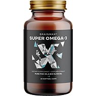BrainMax Super Omega 3, 1050 mg, 60 softgel capsules - Omega 3