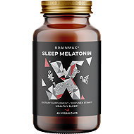 BrainMax Sleep Melatonin, 60 vegetable capsules - Melatonin