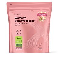 BrainMax Women Beauty Protein pro ženy s kolagenem keratinem a vitamíny 1000 g bílá čokoláda - Protein