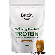 BrainMax Grass-Fed Whey Protein Iced Coffee 1000g - Protein
