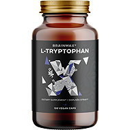 BrainMax L-Tryptophan 430mg, 100 vegetable capsules - Amino Acids