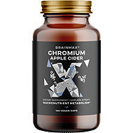 BrainMax Chromium & Apple Cider 100 rostlinných kapslí - Chrome