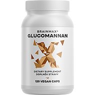 BrainMax Glucomannan 500 mg 180 rostlinných kapslí - Fibre