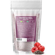 BrainMax Pure Raspberry & Chia BIO Protein Porridge 480g - Protein Puree