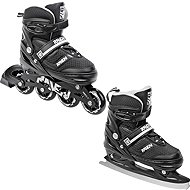 Raven Drill BLACK ABEC7 Aluminium 34–37 - 2-in-1 Skates
