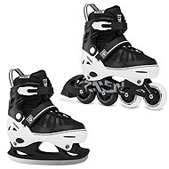Raven Oxen WHITE ABEC9 34 - 37 - 2-in-1 Skates