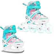 Raven Zoya Mint LED 34 - 37 - 2-in-1 Skates