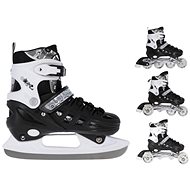 NILS EXTREME Winter skates 4in1 NH10905 S (31-34) black - Roller Skates