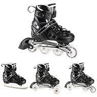 NILS EXTREME Skates 4in1 NH10905.2 S (31-34) black - Roller Skates