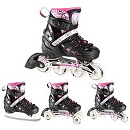 NILS EXTREME Skates 4in1 NH10905.2 S (31-34) pink - Roller Skates