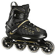 Nils Extreme NA1128 black and gold XL - Roller Skates