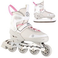 Nils Extreme NH18188A 2 in 1 grey-pink S - Roller Skates