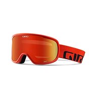GIRO Cruz Red Wordmark Amber Scarlet size M - Ski Goggles