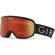 GIRO Moxie Black Core Light, Amber Gold/Yellow - Ski Goggles