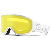 GIRO Moxie White Gray Cobalt/Yellow Size S/M - Ski Goggles