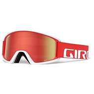 GIRO Semi Red/White Apex Amber Scarlet/Yellow (2 lenses) - Ski Goggles