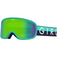 GIRO Moxie Glacier Throwback Loden Green/Yellow (2 lenses) - Ski Goggles