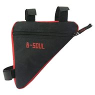 B-Soul Triangle 1.0 frame bag multipack 2 pcs black-red - Bike Bag