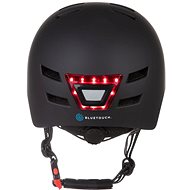 Safety helmet BLUETOUCH black with LED size M - Bike Helmet