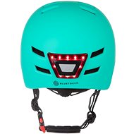 Safety helmet BLUETOUCH blue with LED size M - Bike Helmet
