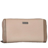 Bugatti Ladies' long zip wallet Sina, beige - Wallet