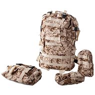 Verk 14279 Military backpack 45 l sand camouflage - Backpack