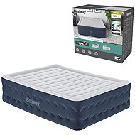 Bestway Tritech Truleisure Queen Inflatable Mattress with Built-in AC Pump 2.03 m × 1.52 m × 51 cm - Air Mattress