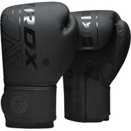 RDX Boxing Training Gloves F6 Kara Black 6 oz - Boxing Gloves