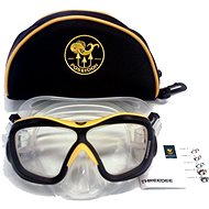 Poseidon 3D Pure/Yellow - Snorkel Mask