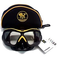 Poseidon 3D Black/Yellow - Snorkel Mask