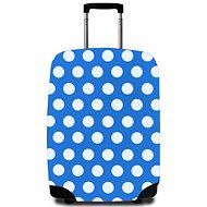 Casemates 783039 blue and white L - Luggage Cover