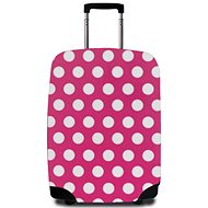 Casemates 783039 pink and white L - Luggage Cover