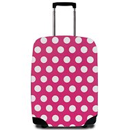Casemates 783039 pink and white M - Luggage Cover