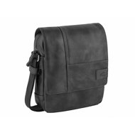 Camel Active Laos flap bag S, dark grey - Shoulder Bag