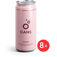 CANS with cherry flavour, 8 x 330 ml - Flavoured Water