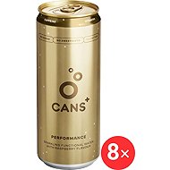 CANS+ Performance Sparkling Functional Drink with Raspberry Flavour, 8 x 330ml - Flavoured Water