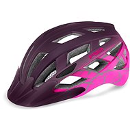 R2 LUMEN ATH18N Violet/Pink size M - Bike Helmet