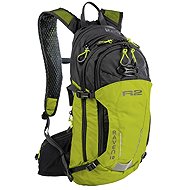 R2 Raven lime green, black - Backpack