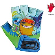 R2 Wax green, blue ATR08A12/3Y - Cycling Gloves