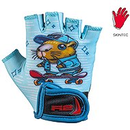 R2 Wax blue, brown ATR08A13/3Y - Cycling Gloves