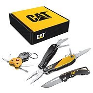 Caterpillar Multifunkciós ajándékkészlet, kés, fogó és kulcstartó CT240192 - Szerszámkészlet