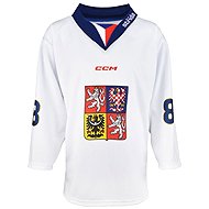 CCM National jersey without ads white Pastrňák, Senior, XL - Jersey